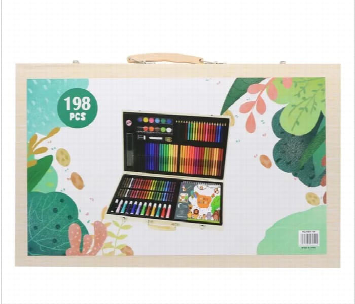 198-pcs deluxe art set