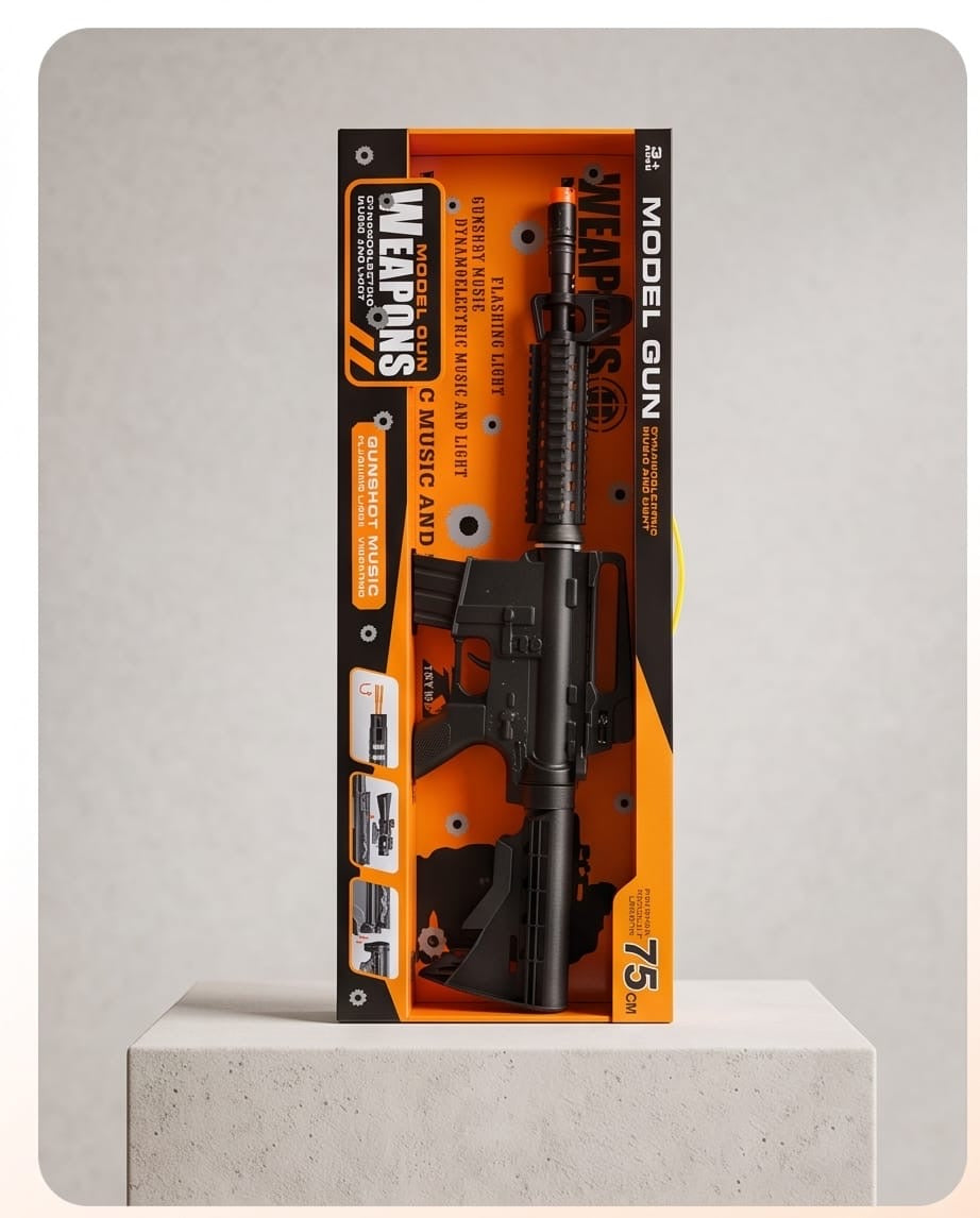 Model gun weapons