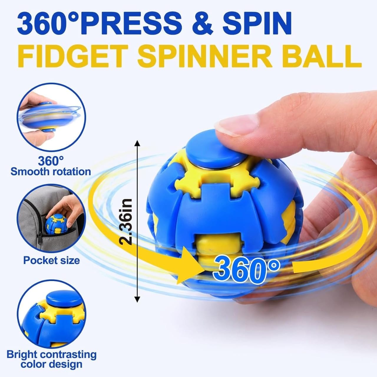 Interactive fidget sphere