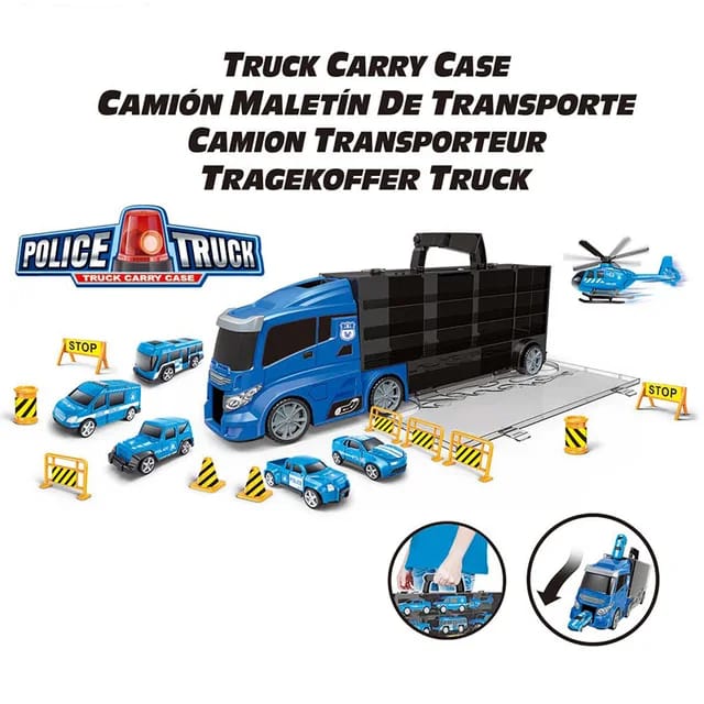 Police Truck carry case storage for smaller cars and helicopter