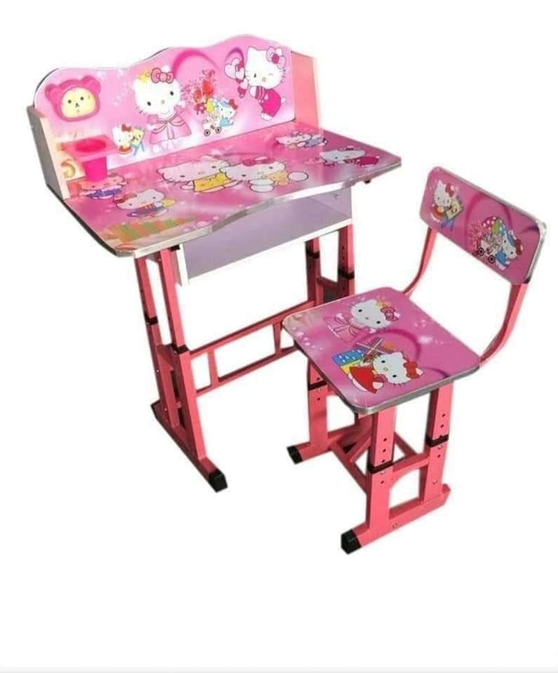 Cars Cartoon Studying Desk and chair