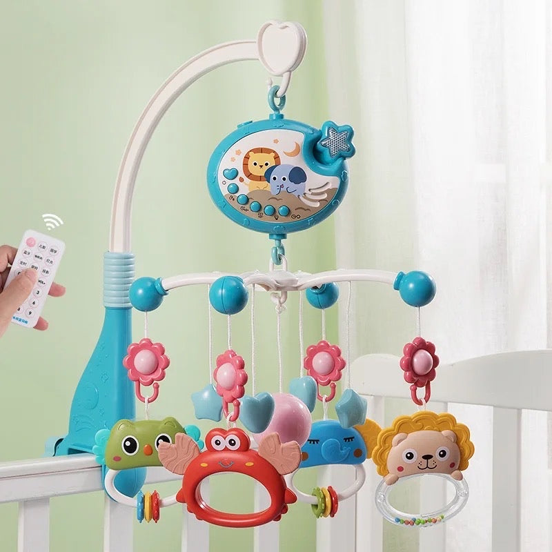 Musical Bed Hanging Toys controlled by a remote
