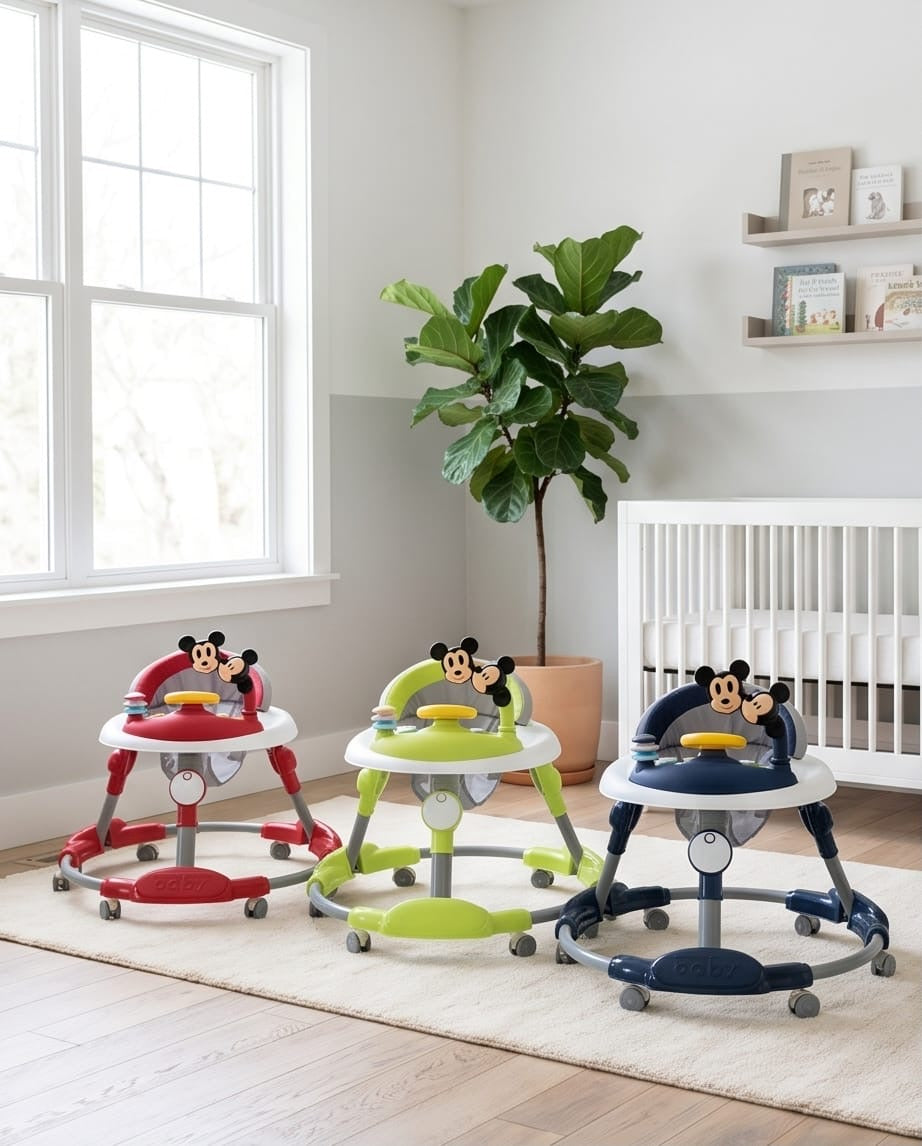 Mickey mouse themed baby walker