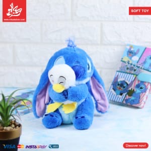 Stitch and duck plush