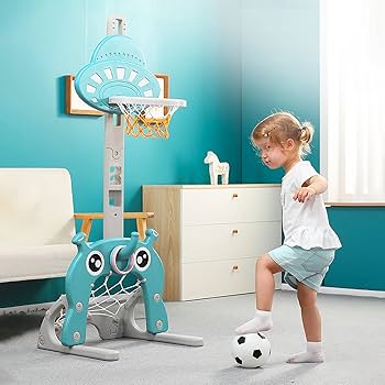 5in1 toddlers basketball hoop