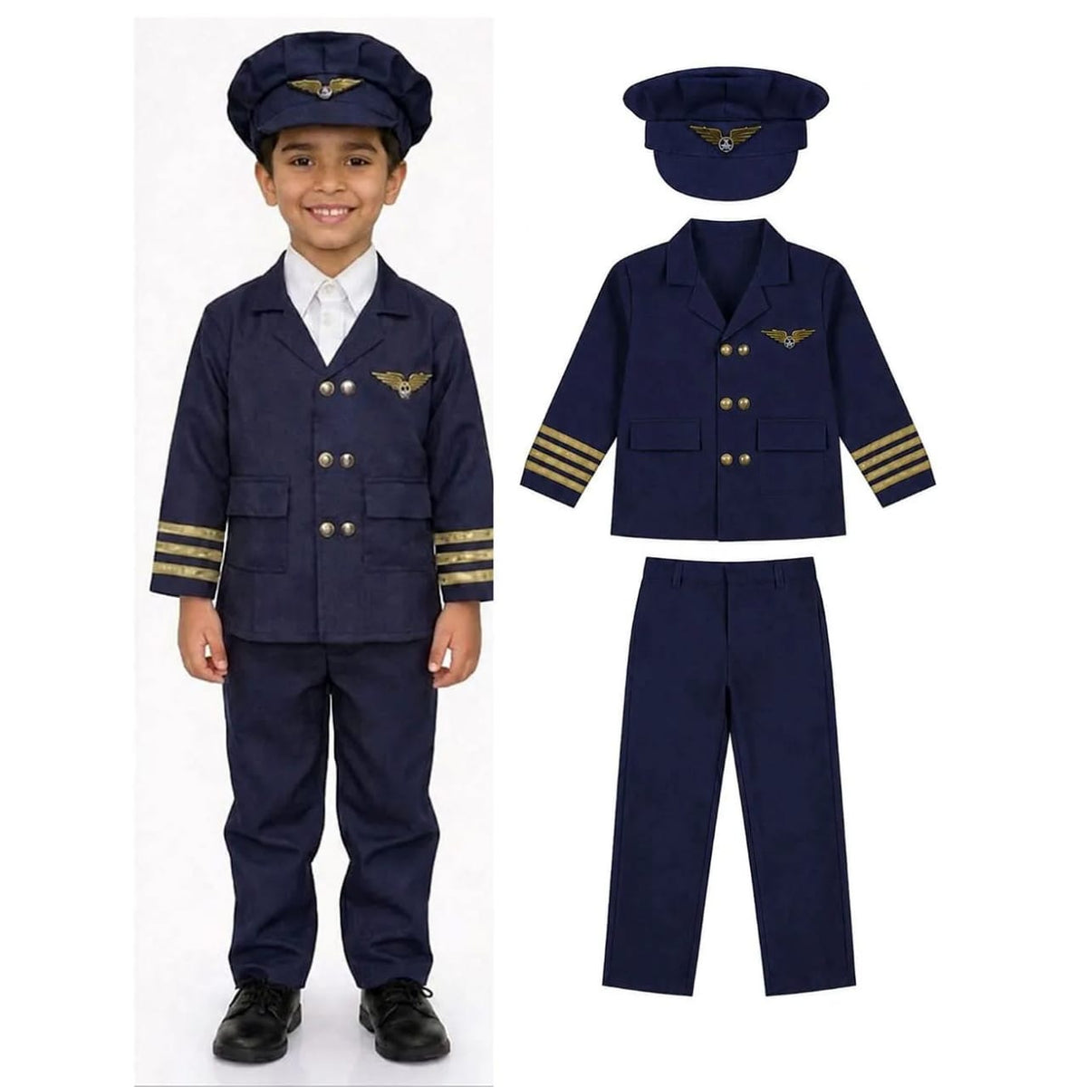 Airline pilot uniform