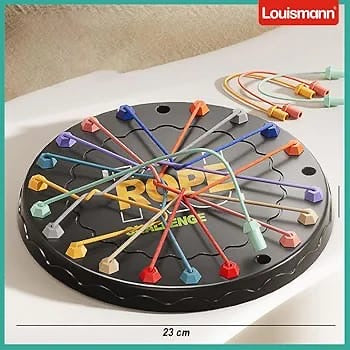 Rope untangling brettspiel