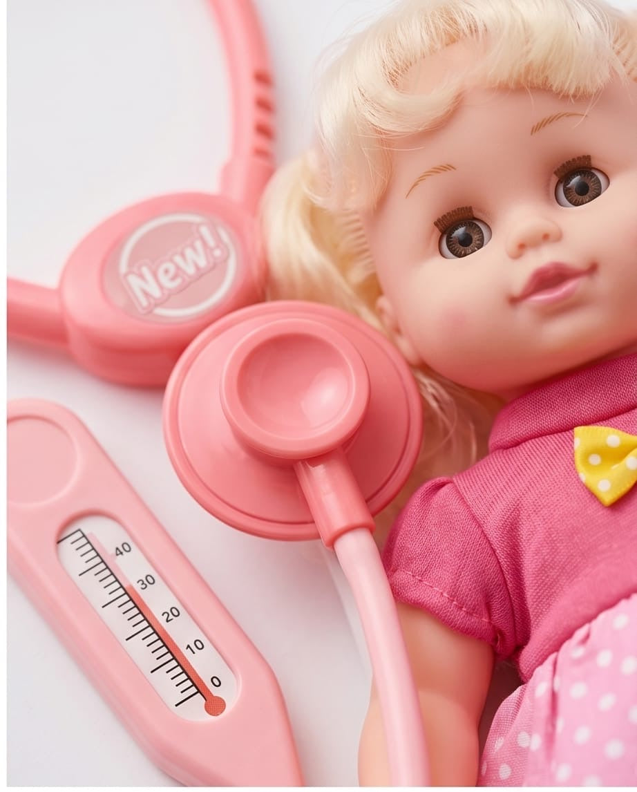Baby doll and doctor kit