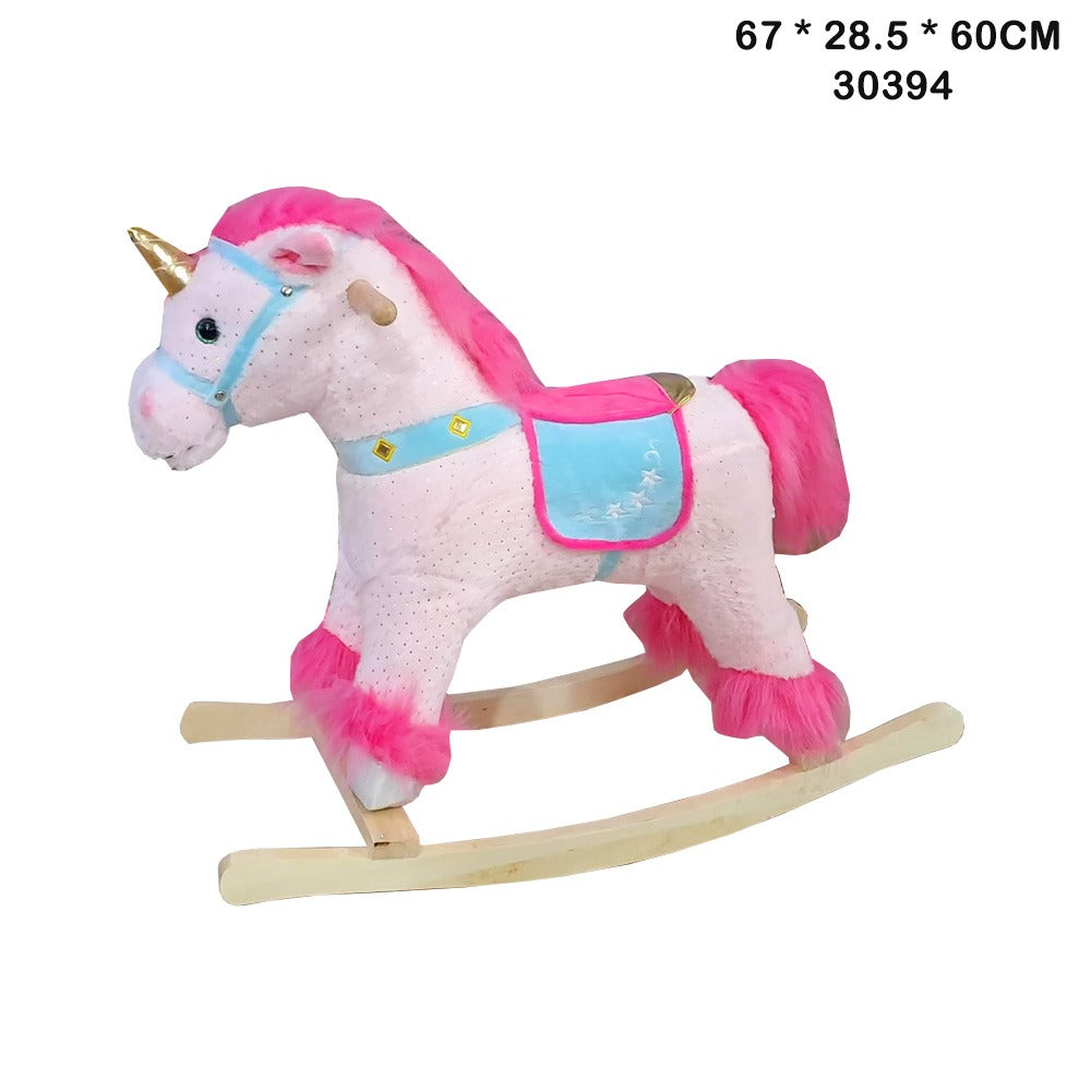 Wooden Unicorn Rocker