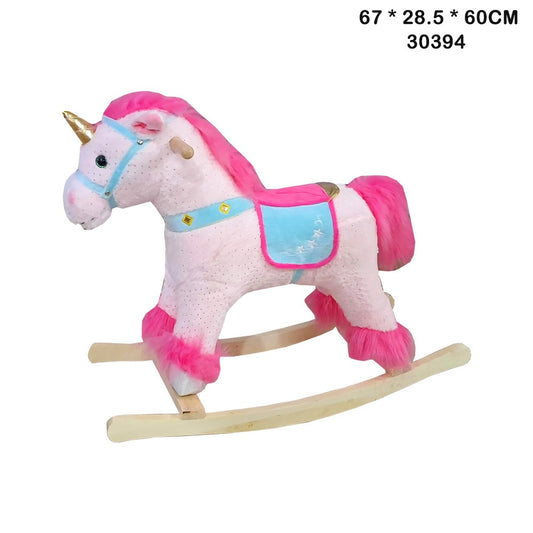 Wooden Unicorn Rocker