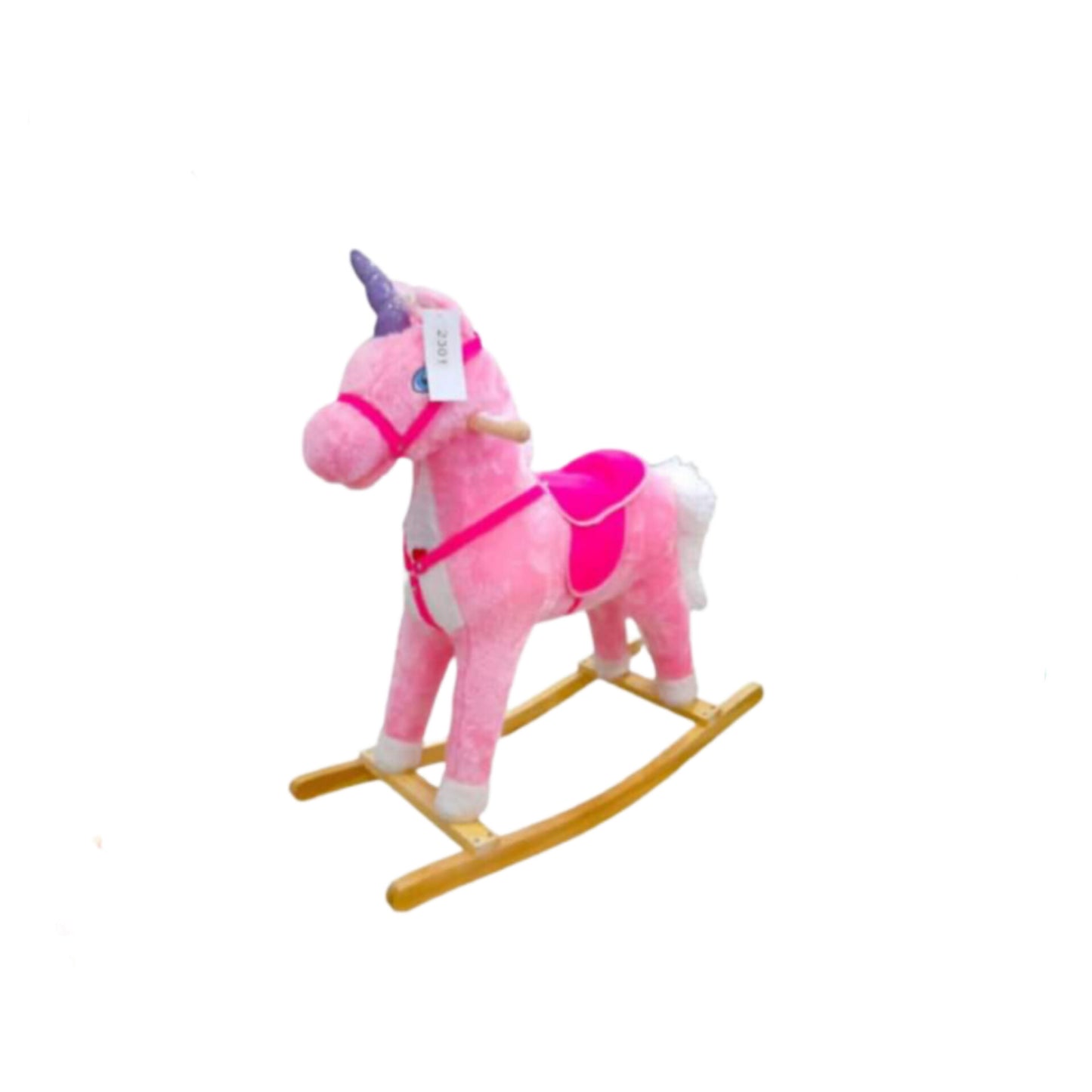 Unicorn Wooden Riding Horse