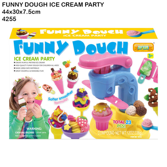 Play dough ice cream party