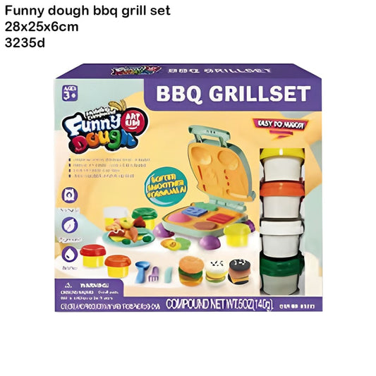 Play dough BBQ grillset