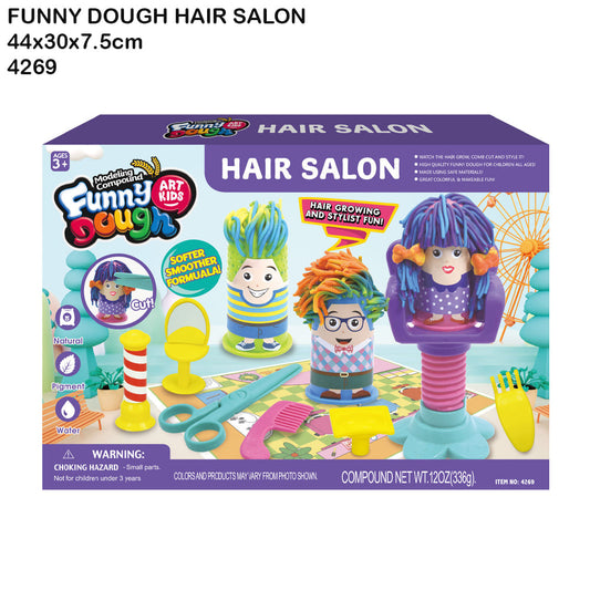 Play dough hair salon