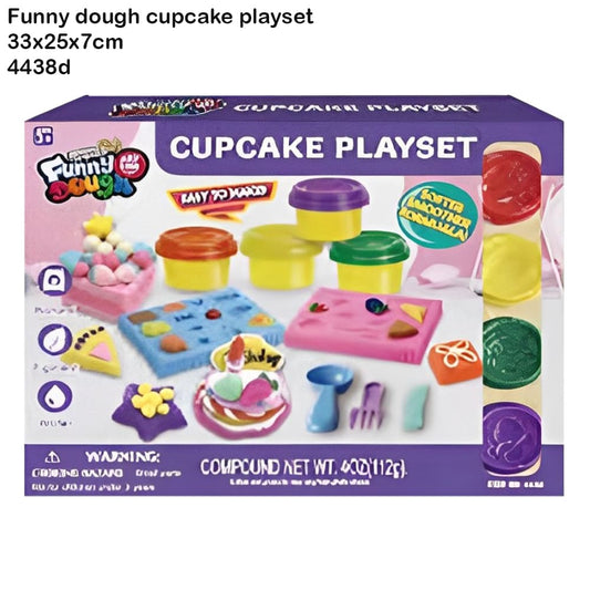 Play dough cupcake playset