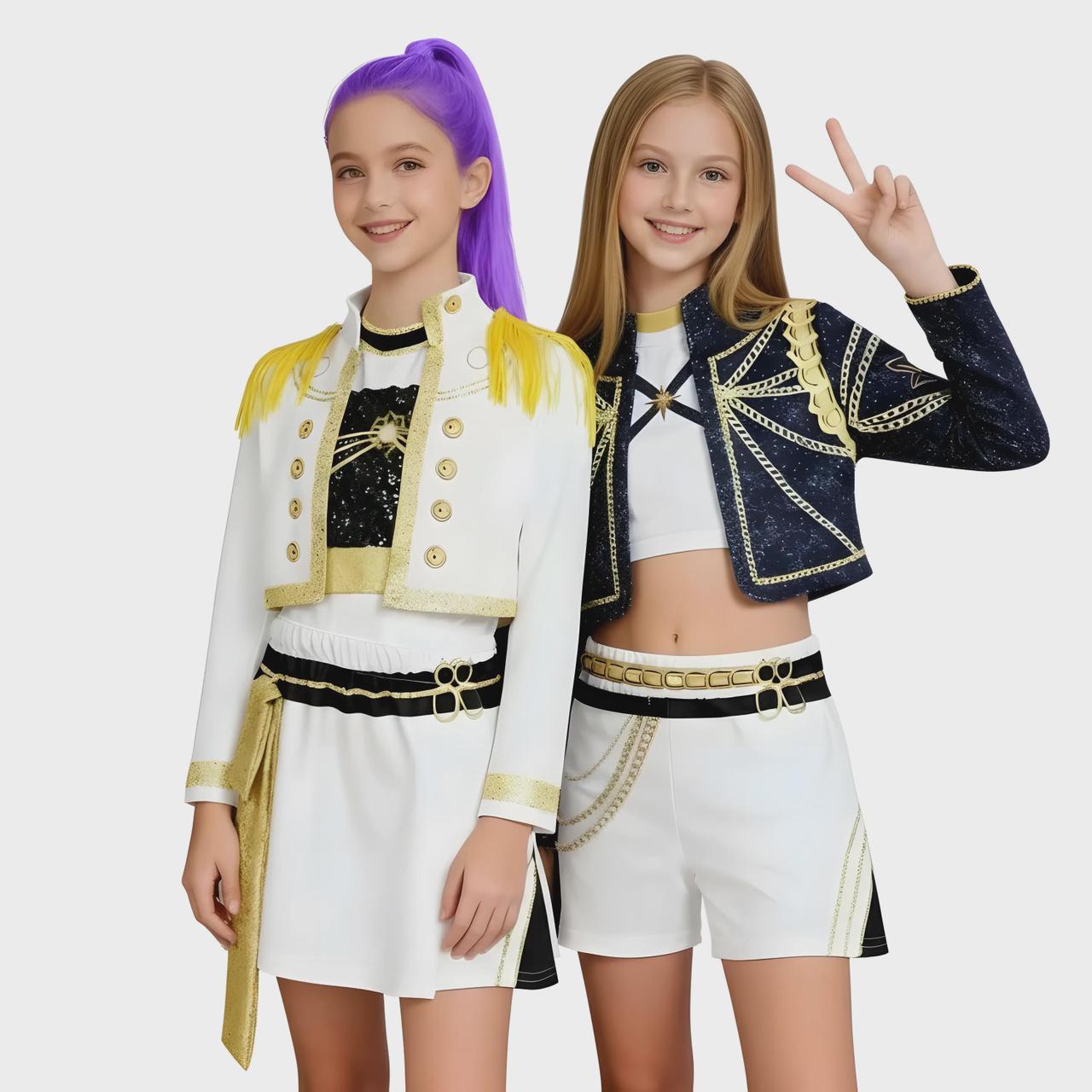 Kids Girls KPop Demon Hunters Costume