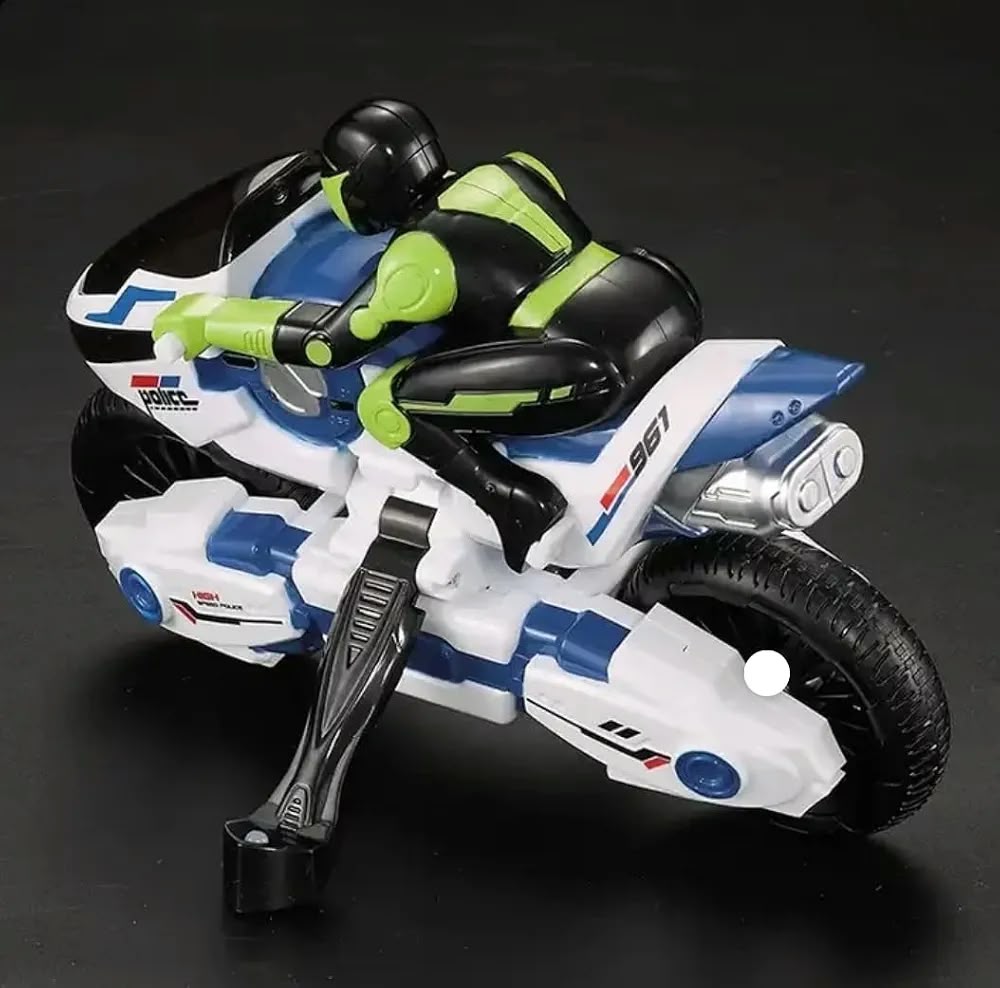 Wireless Police Motorcycle