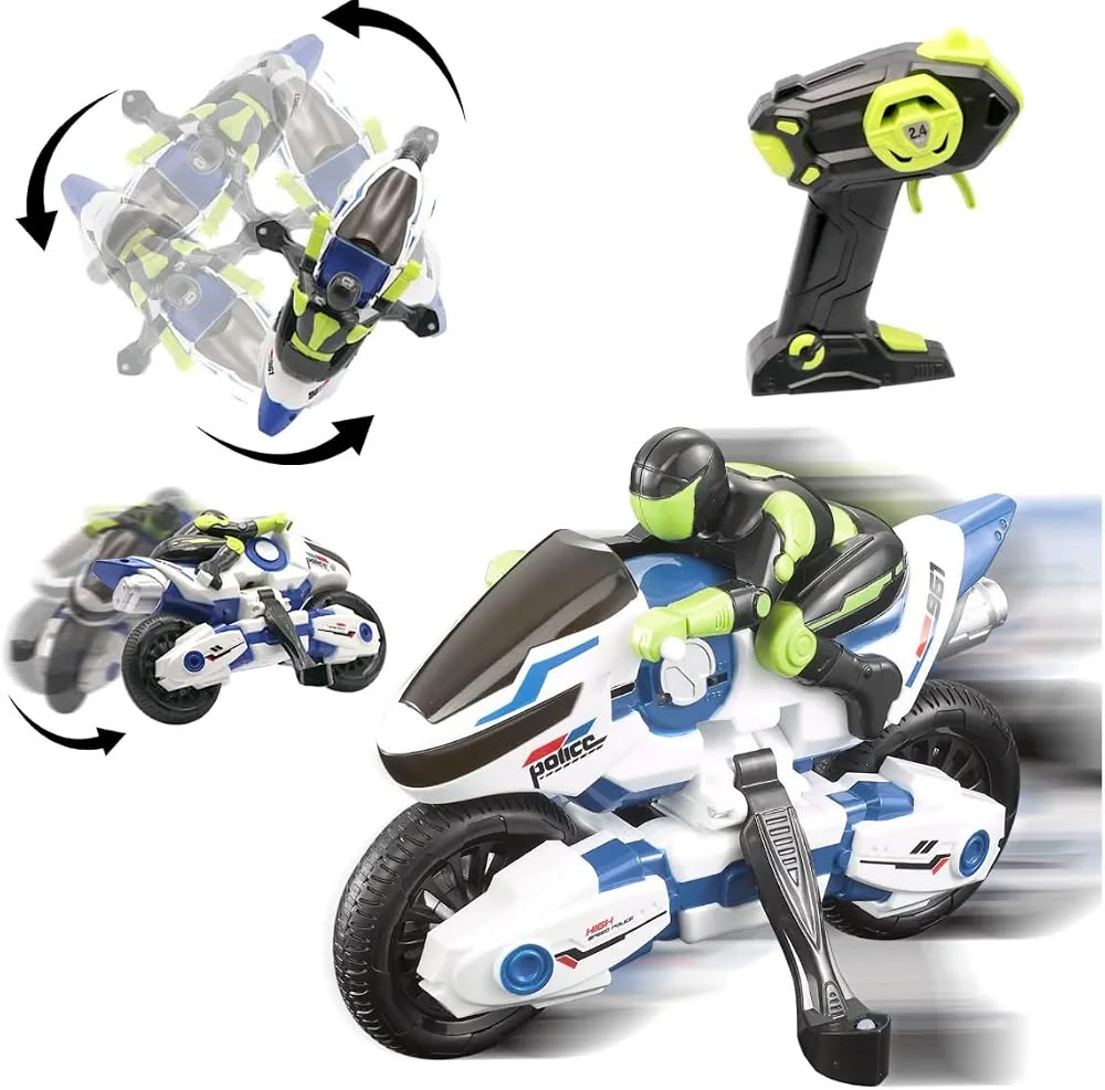 Wireless Police Motorcycle