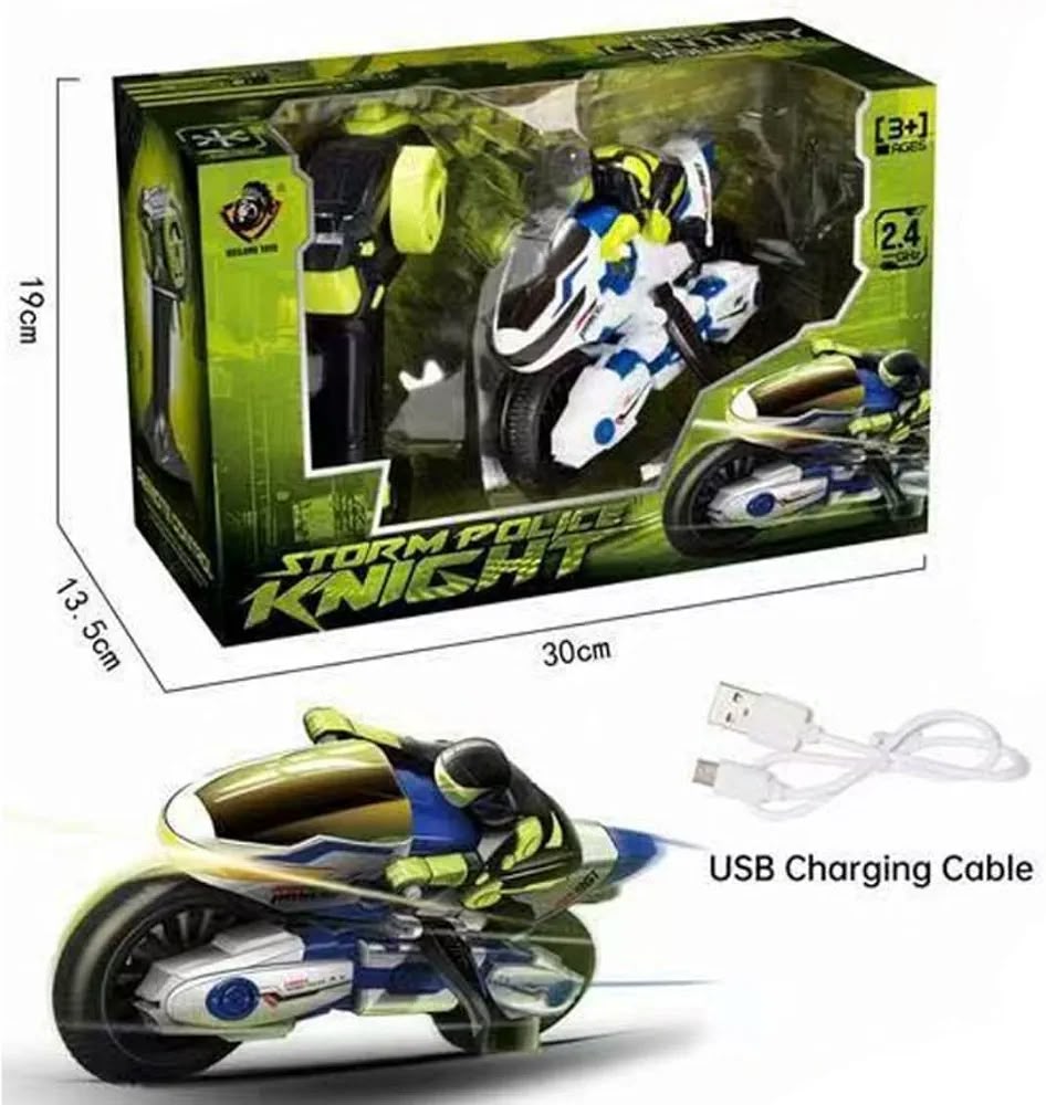 Wireless Police Motorcycle