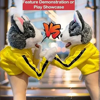 Interactive Husky Boxing Battle