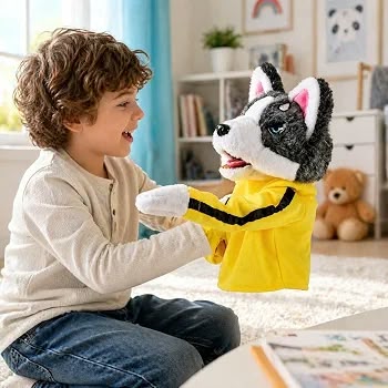 Interactive Husky Boxing Battle