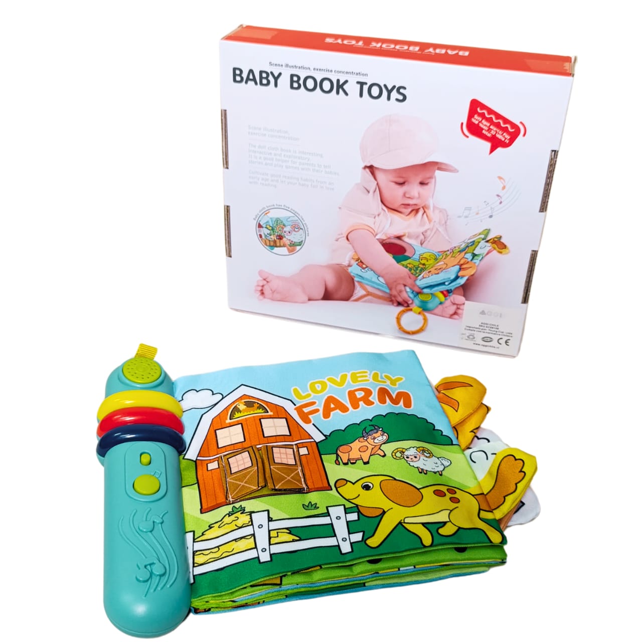 Baby book toy