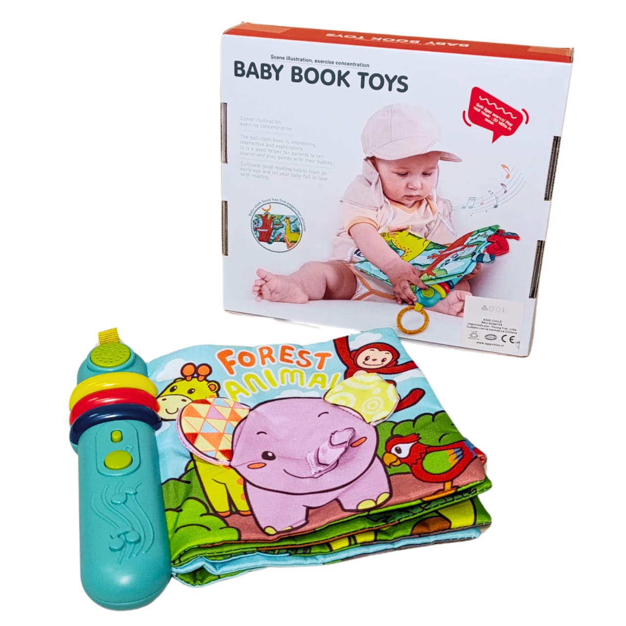 Baby book toy