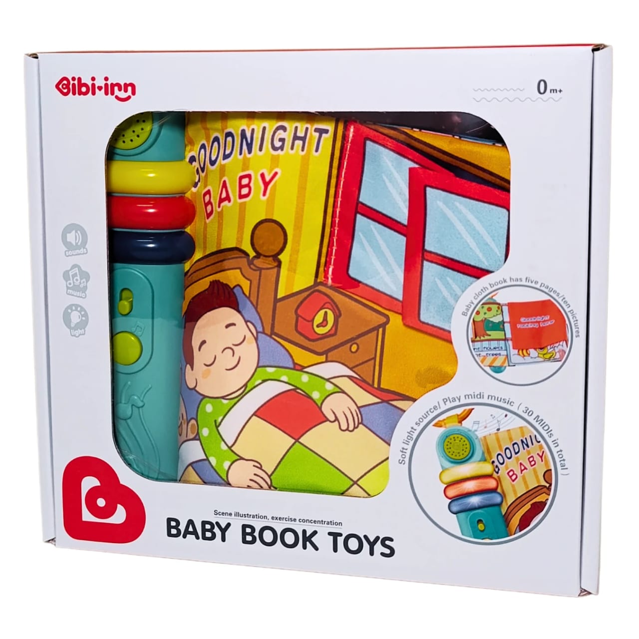 Baby book toy