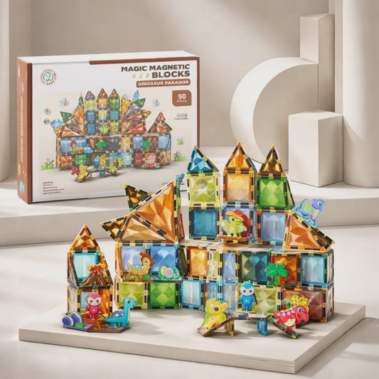 Magic magnetic blocks