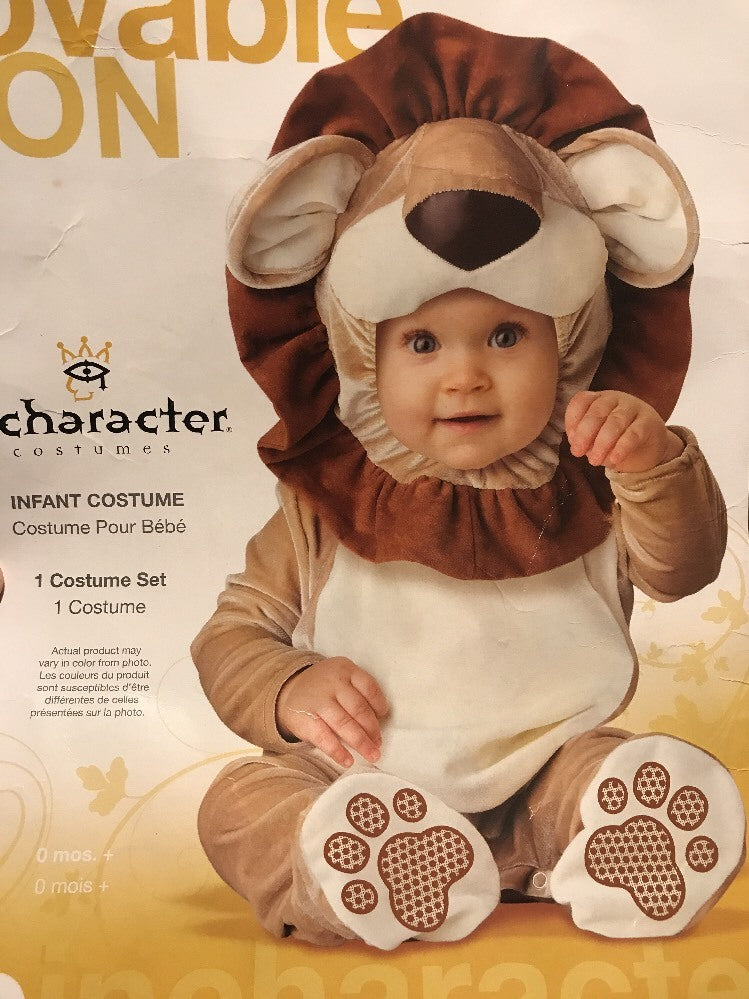 InCharacter Lovable Lion Infant Costume