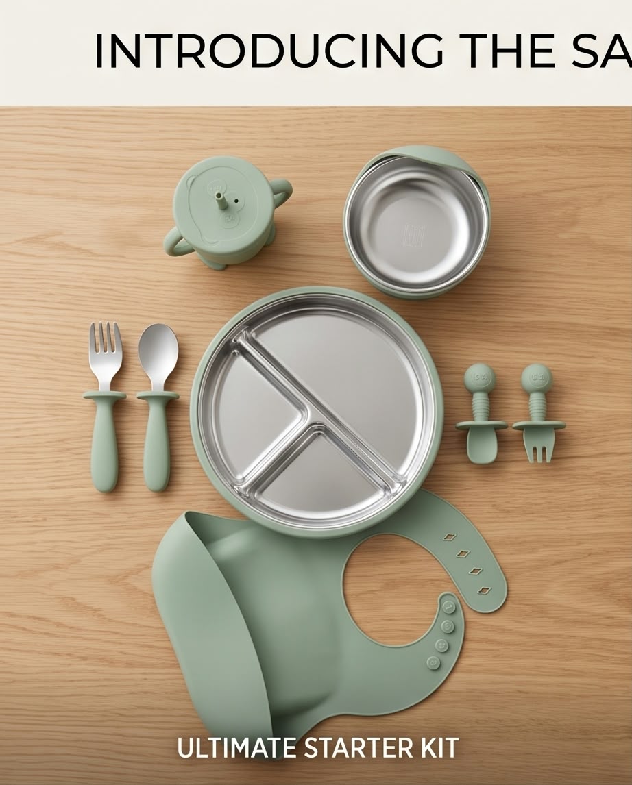 infant and toddler feeding set