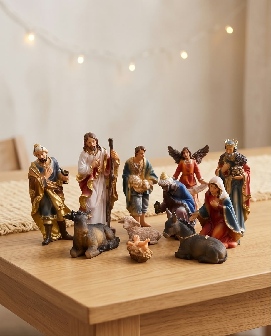 Christmas Nativity scene figurine