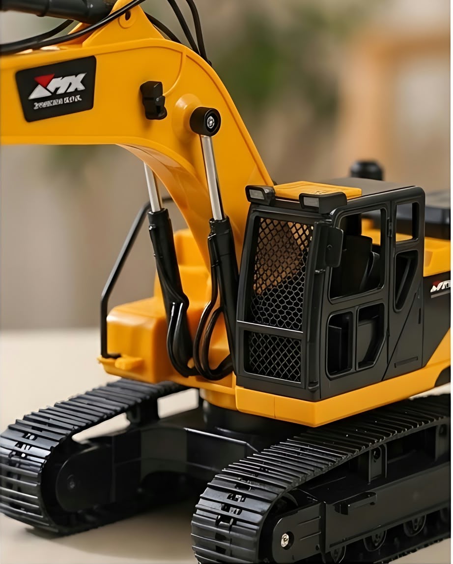 remote-controlled engineering excavator toy