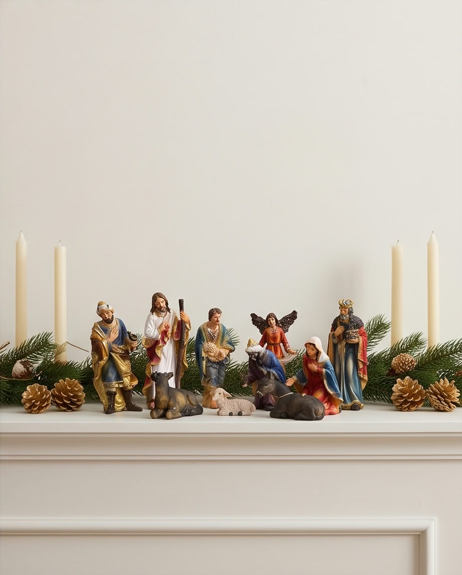 Christmas Nativity scene figurine