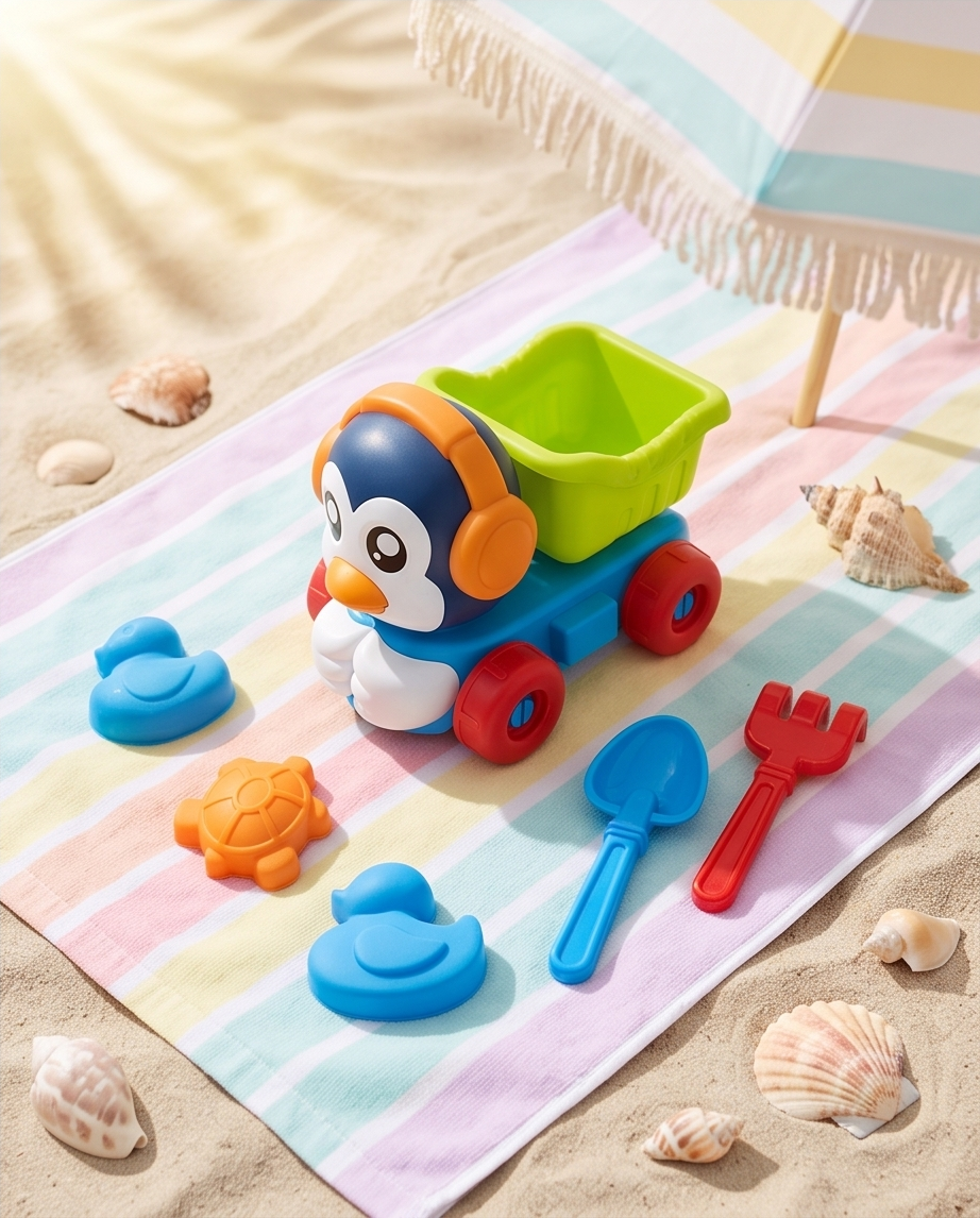 Sand truck play set