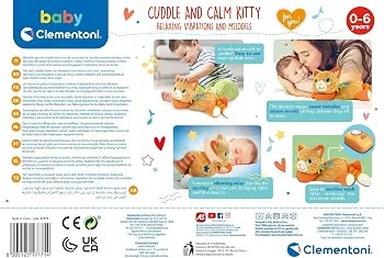 Baby Clementoni Cuddle and Calm Kitty