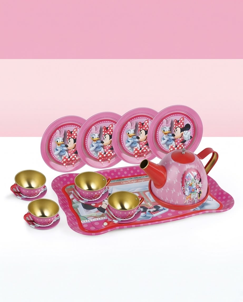 Minnie Mouse Metal Tea Set