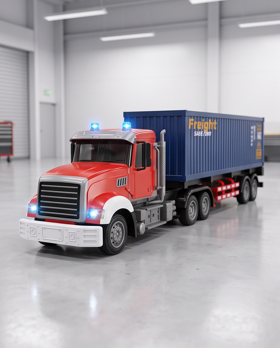 Transformable truck with remote control