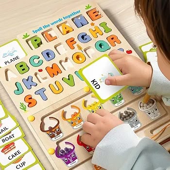 3-in-1 wooden educational toy