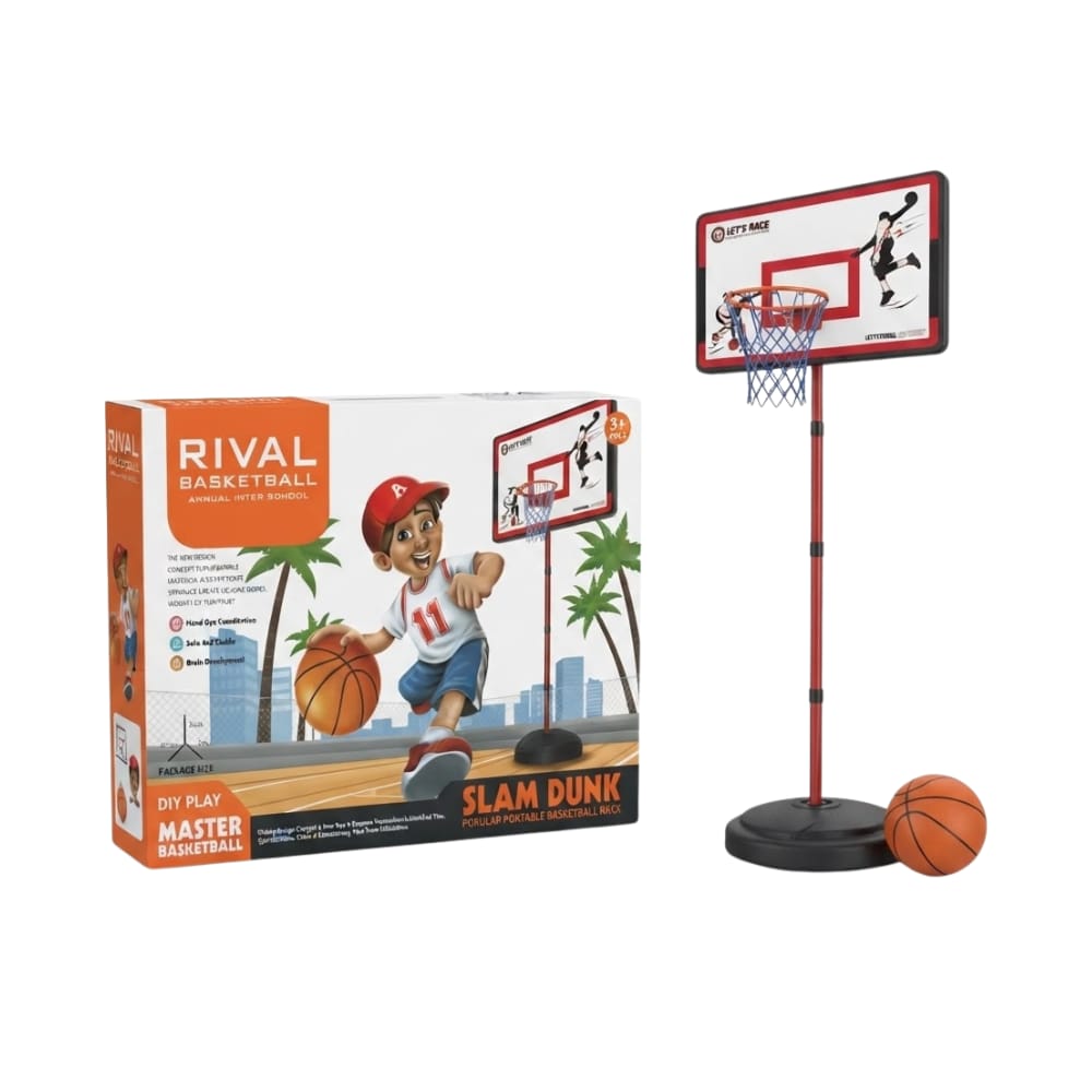 Basketball Slam Dunk Portable Basketball Hoop Set
