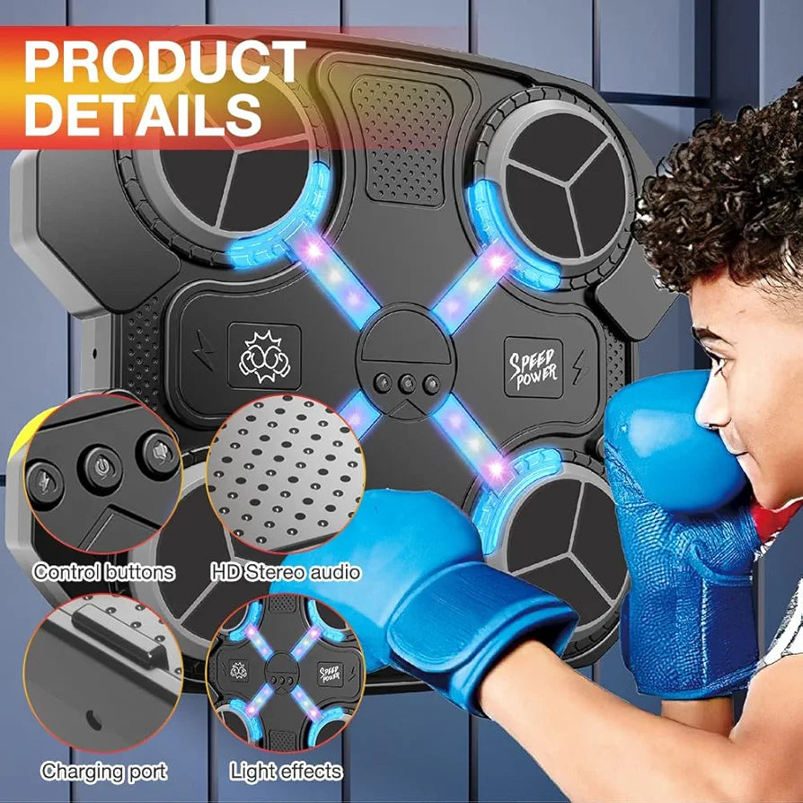 Music boxing target