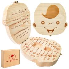 Wooden baby memory box