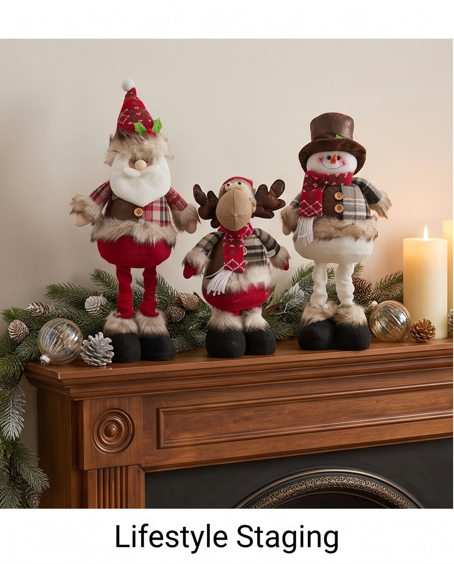 Retractable Christmas Standing