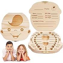 Wooden baby memory box