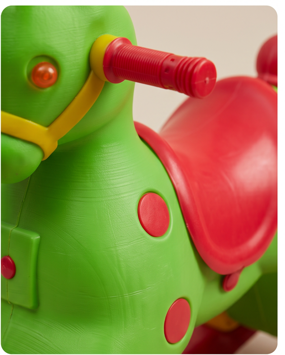 horse pony plastic rocker