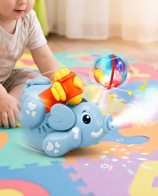 Electric Dancing Spray Elephant