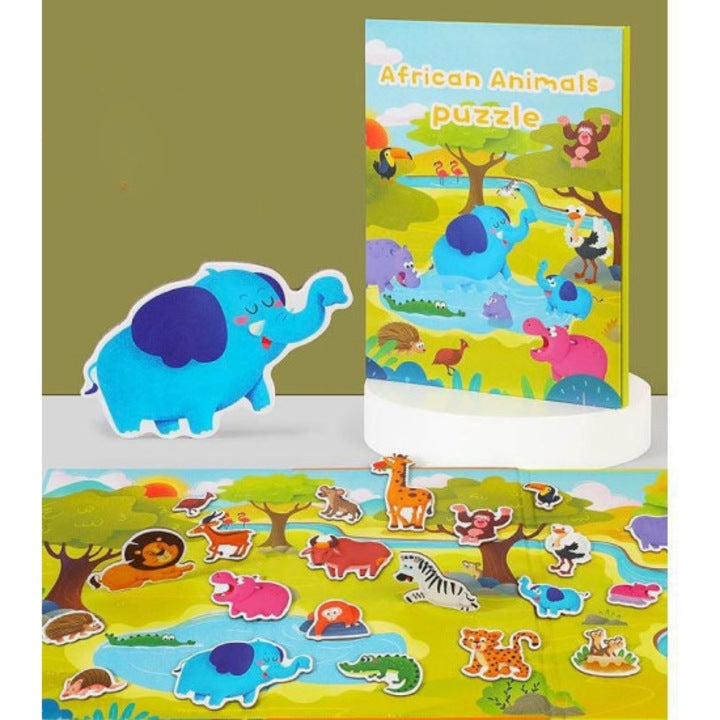 Fancy Letter Puzzle or Magnetic items Puzzle Book