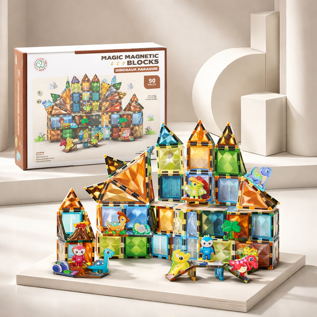 Magic magnetic blocks