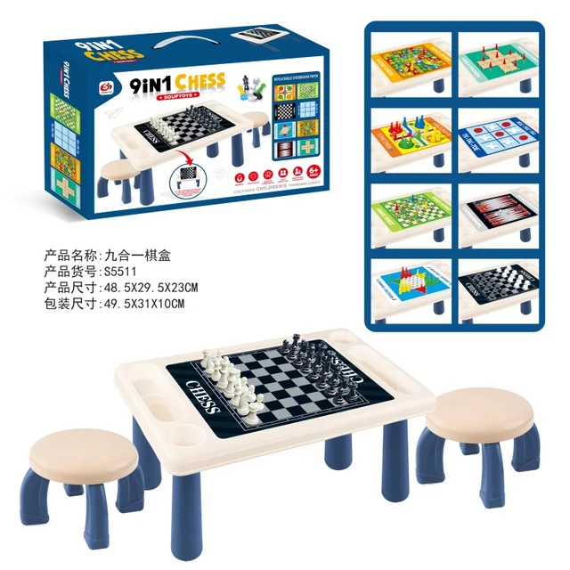 9 in 1 Chess Set