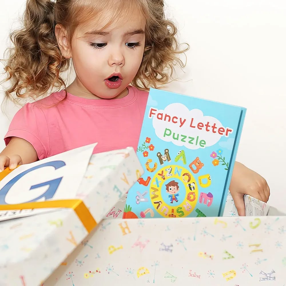 Fancy Letter Puzzle or Magnetic items Puzzle Book
